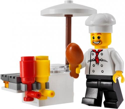 LEGO sættet BBQ Stand