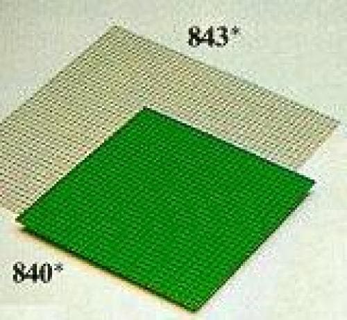 LEGO sættet Baseplate, Gray