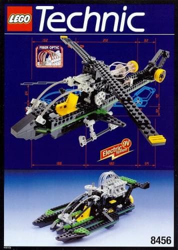 LEGO sættet Fiber Optic Multi Set / Multi Racer Set (with Fibre Optics)