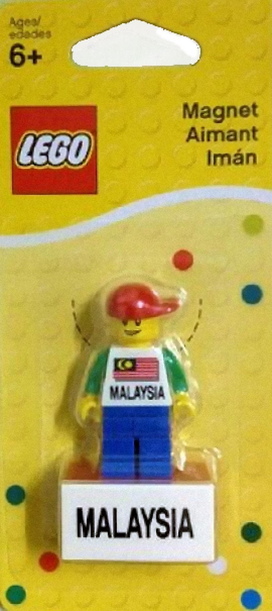 LEGO sættet Malaysia Minifigure Magnet