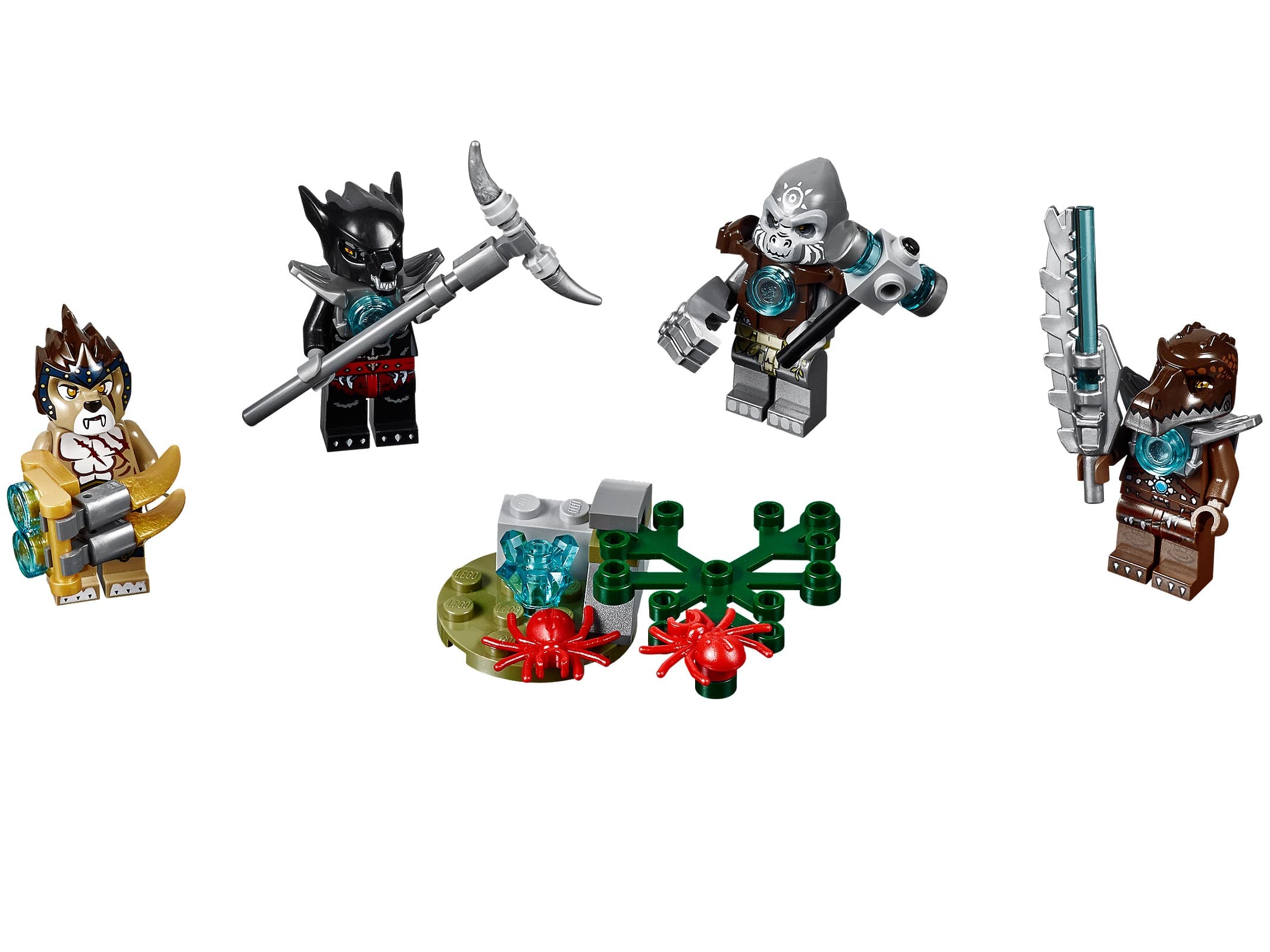 LEGO sættet Legends of Chima Minifigure Accessory Set