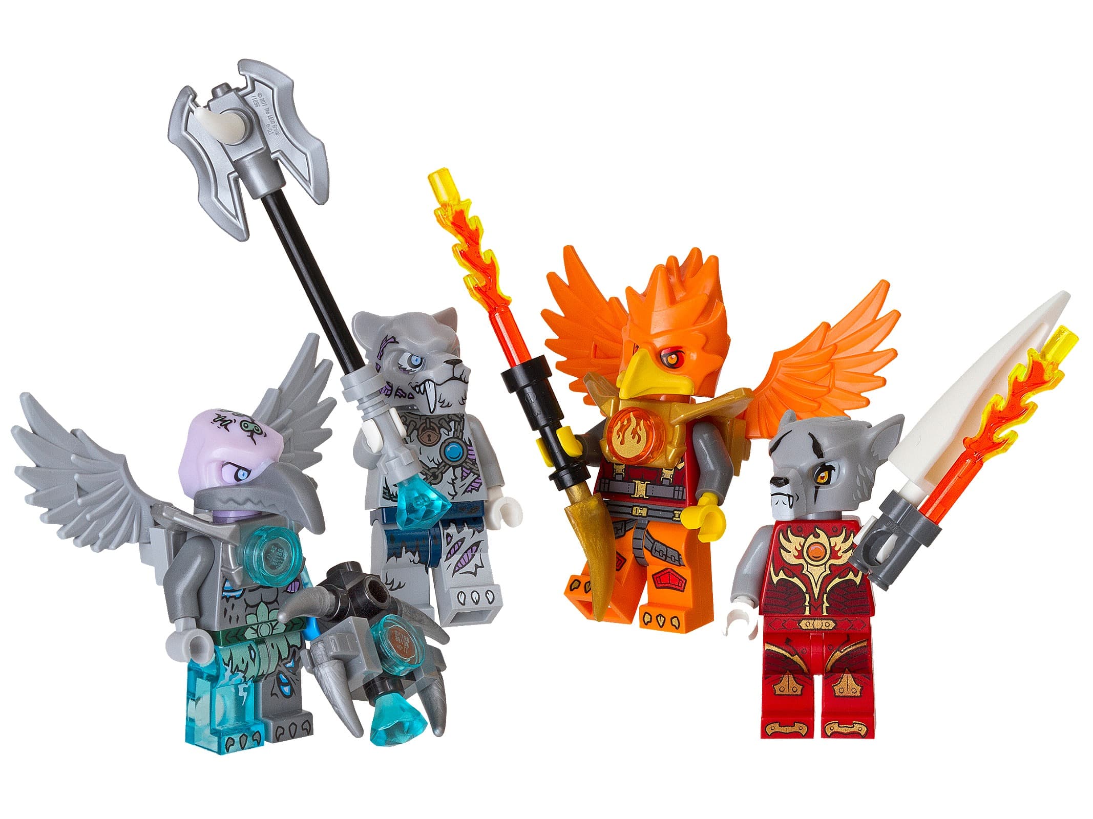 LEGO sættet Fire and Ice Minifigure Accessory Set