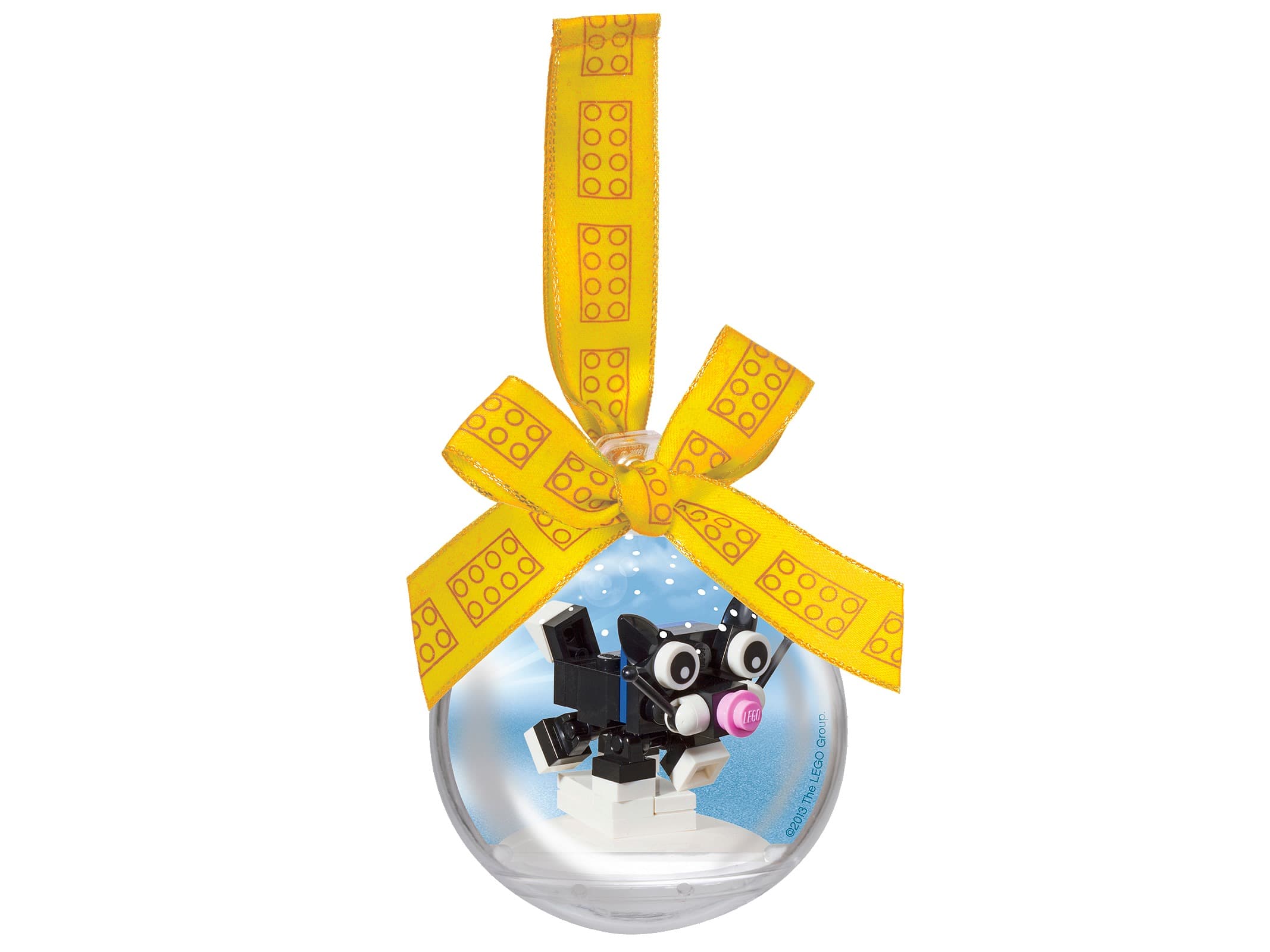 LEGO sættet Christmas Cat Ornament