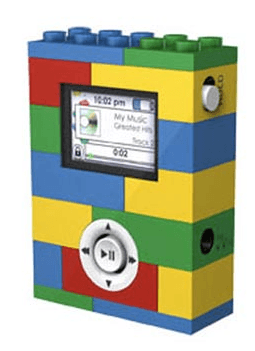 LEGO sættet 2GB MP3 Player (Multicolor)