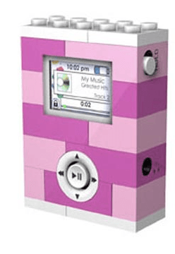 LEGO sættet 2GB MP3 Player (Pink)