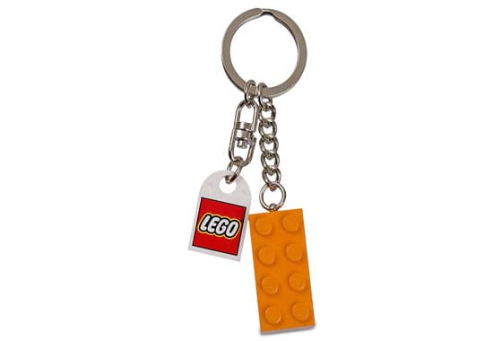 LEGO sættet Orange Brick Key Chain