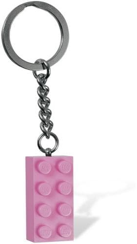 LEGO sættet Pink Brick Key Chain