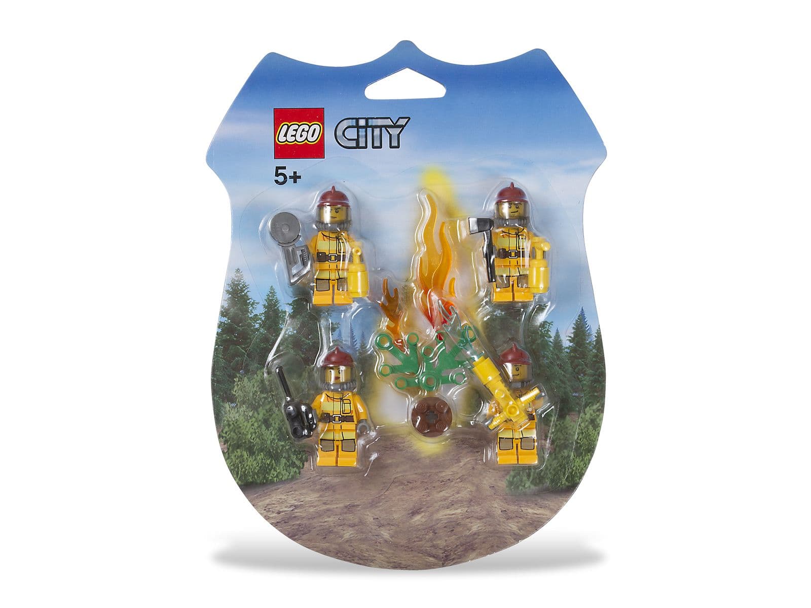LEGO sættet City Firemen Minifigure Pack