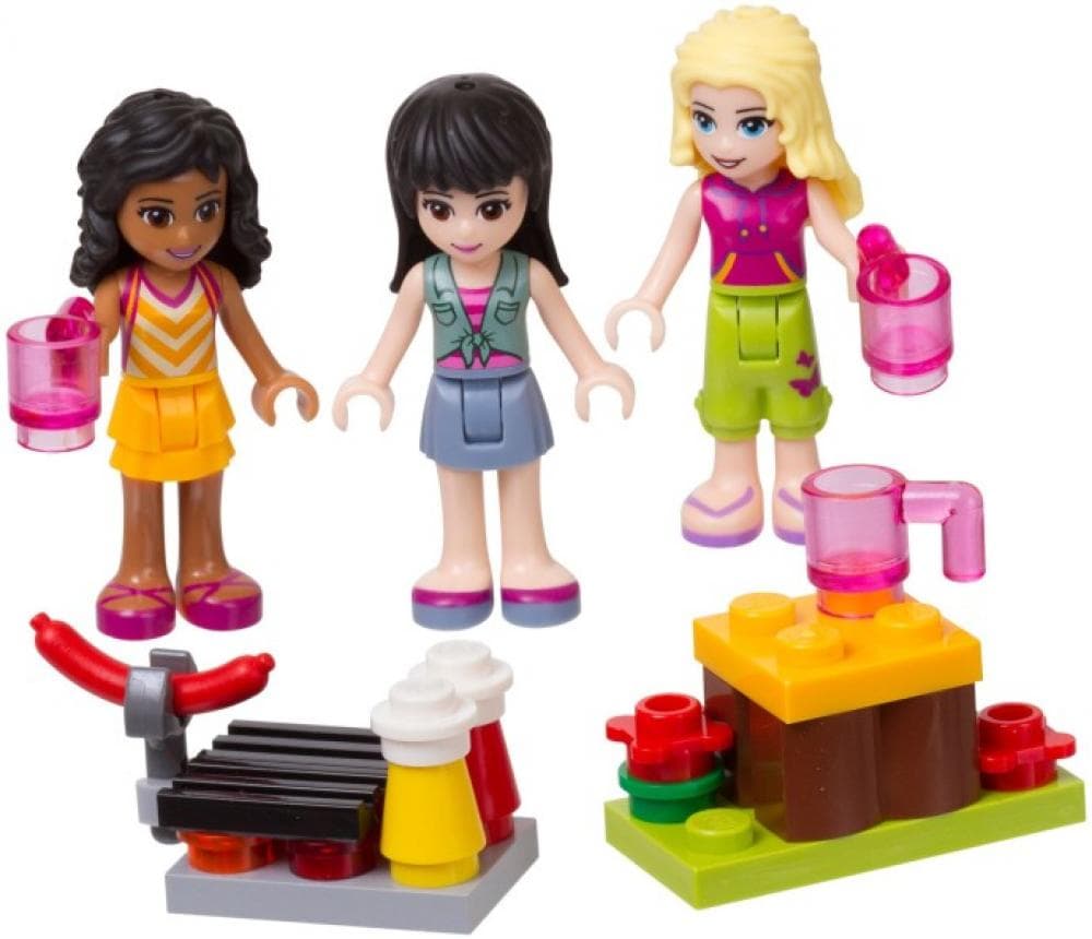 LEGO sættet Mini-doll Campsite Set