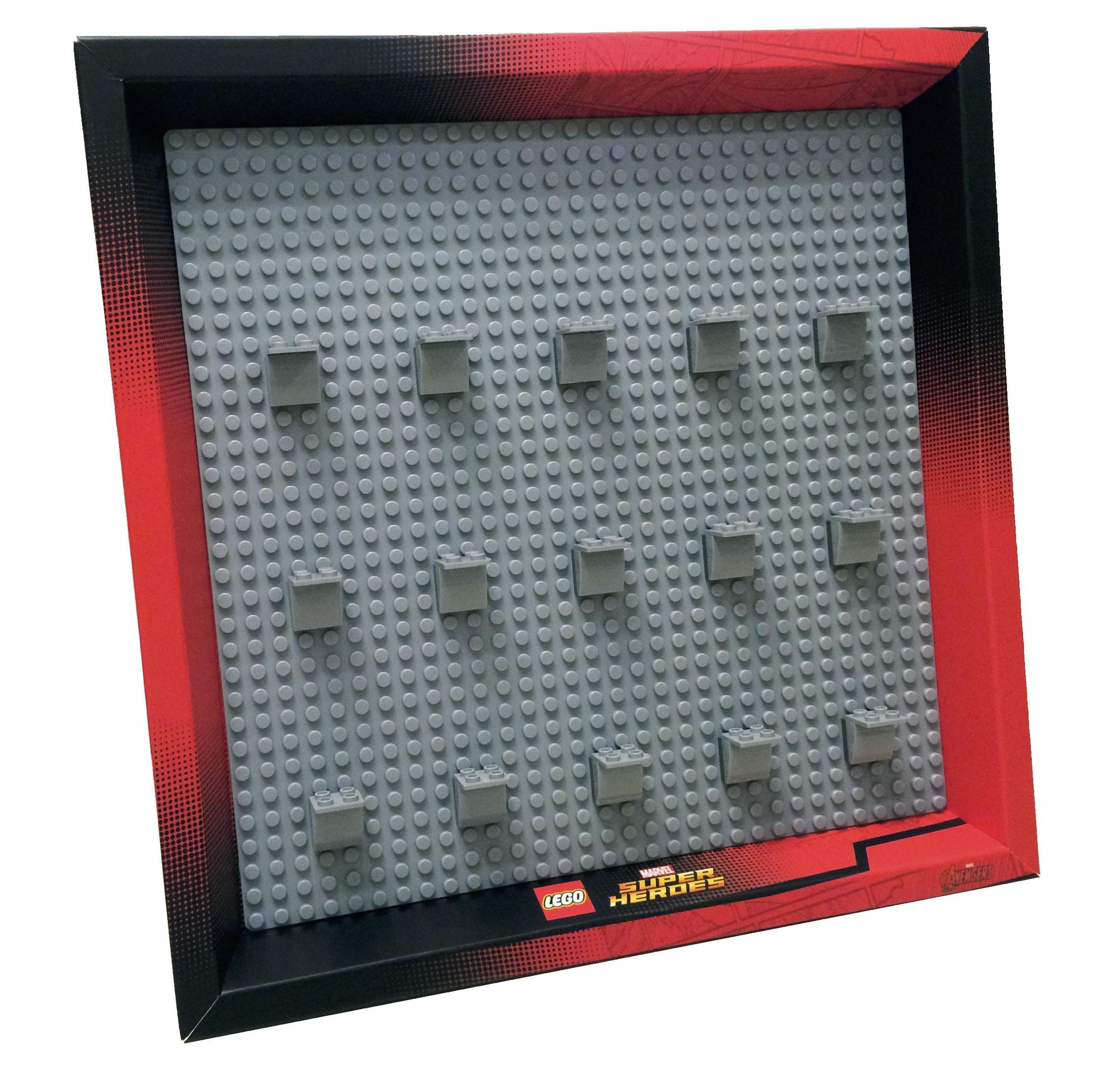LEGO sættet Marvel Super Heroes Minifigure Display Frame