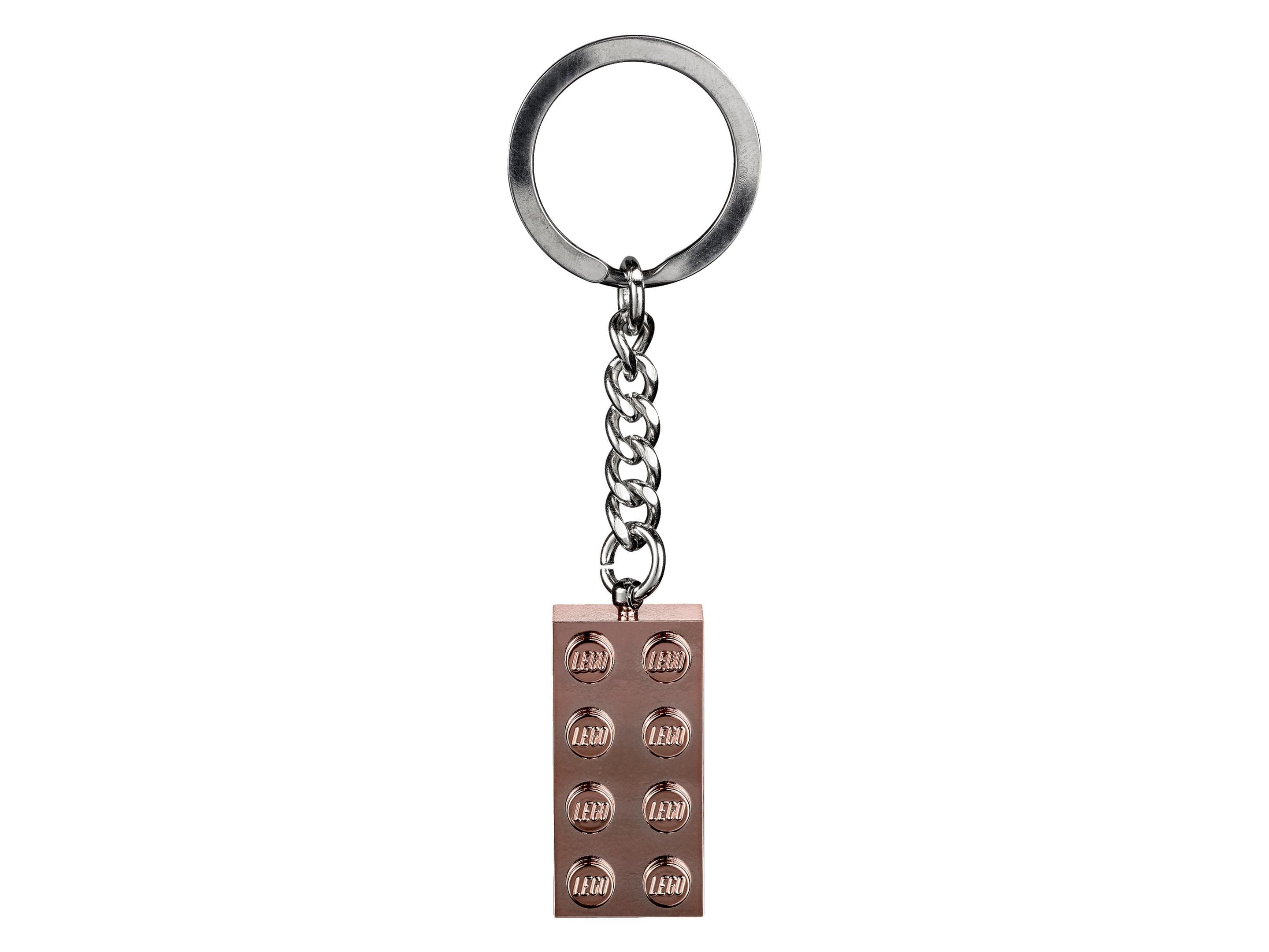 LEGO sættet Rose Gold Brick Key Chain
