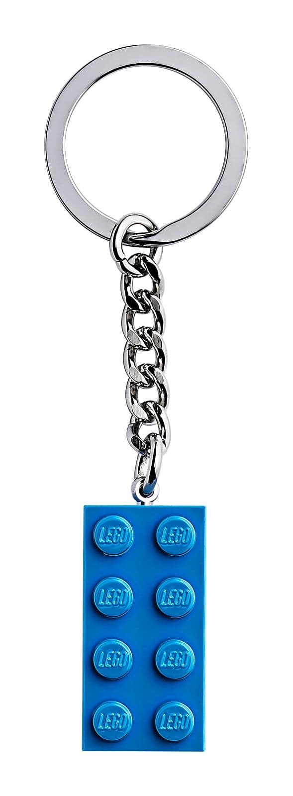 LEGO sættet Bright Light Blue Brick Key Chain