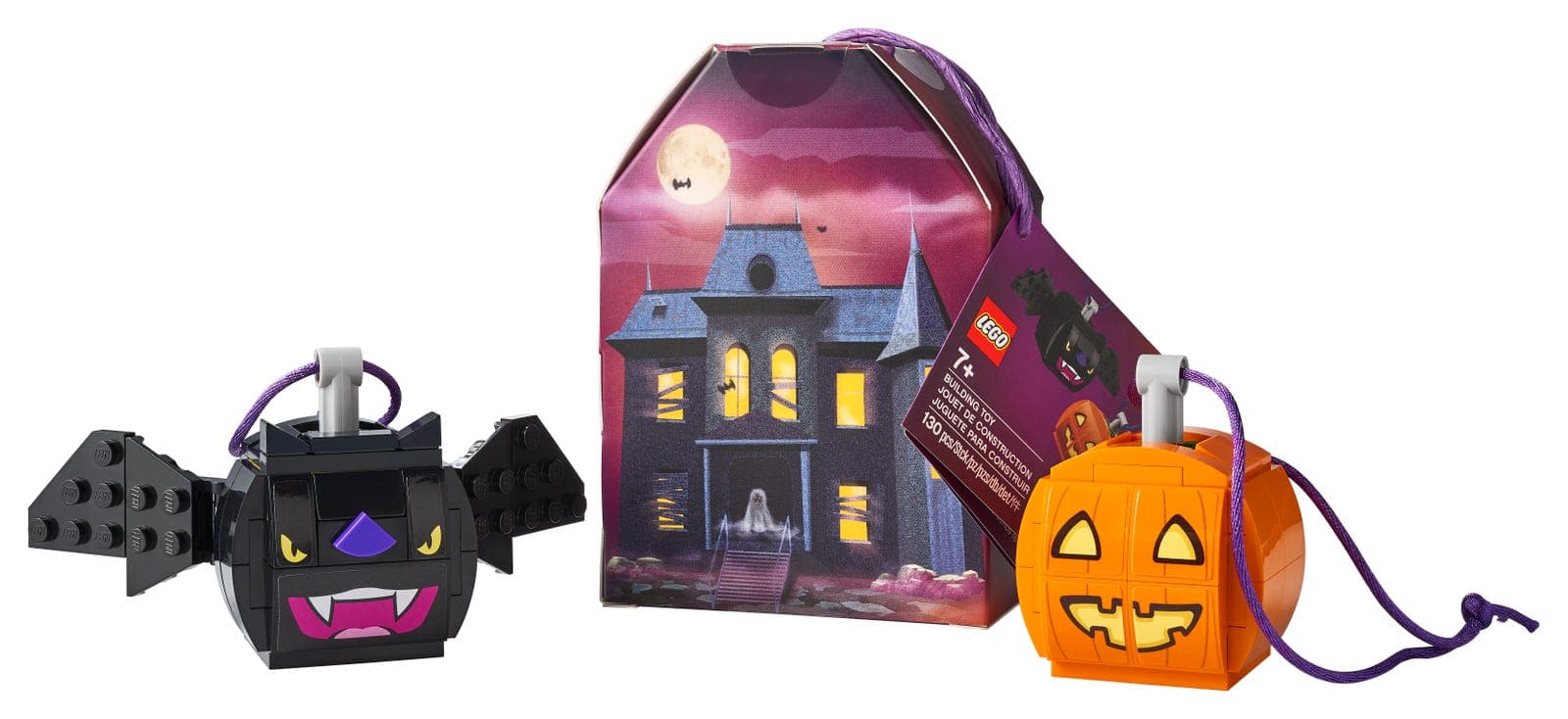 LEGO sættet Pumpkin & Bat Duo
