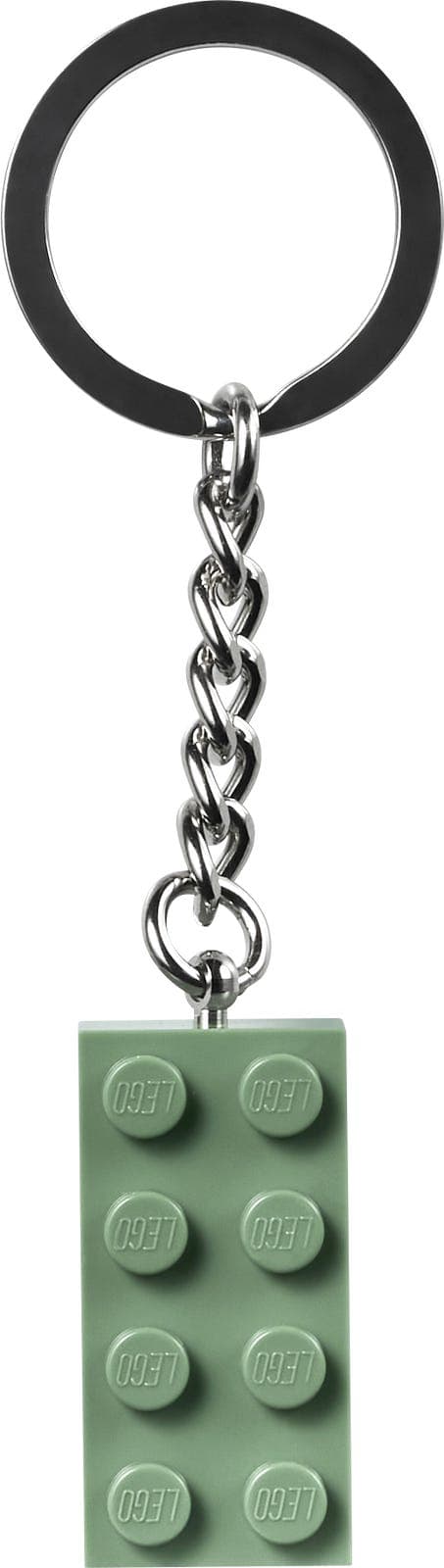 LEGO sættet Sand Green Brick Key Chain