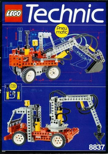 LEGO sættet Pneumatic Excavator