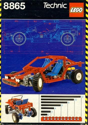 LEGO sættet Test Car