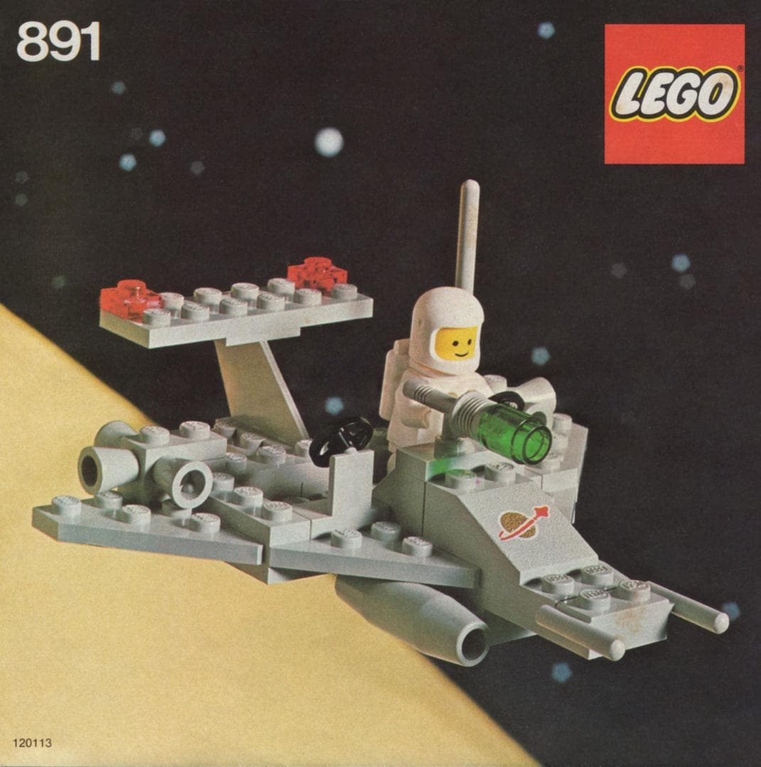 LEGO sættet Two Seater Space Scooter
