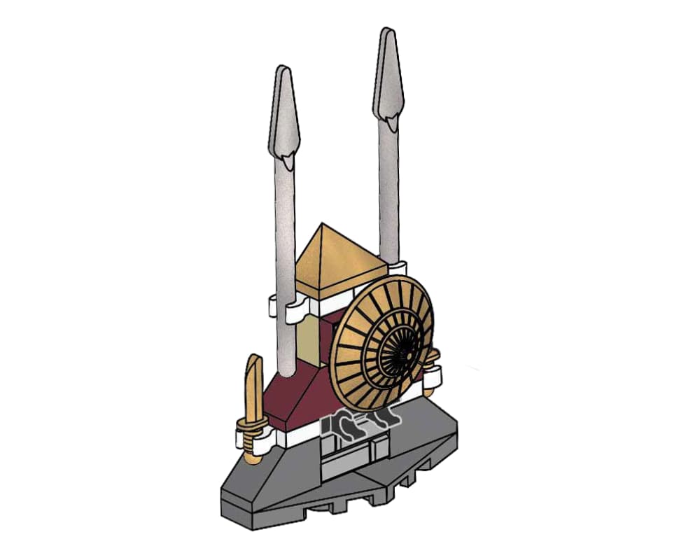 LEGO sættet Weapon Rack