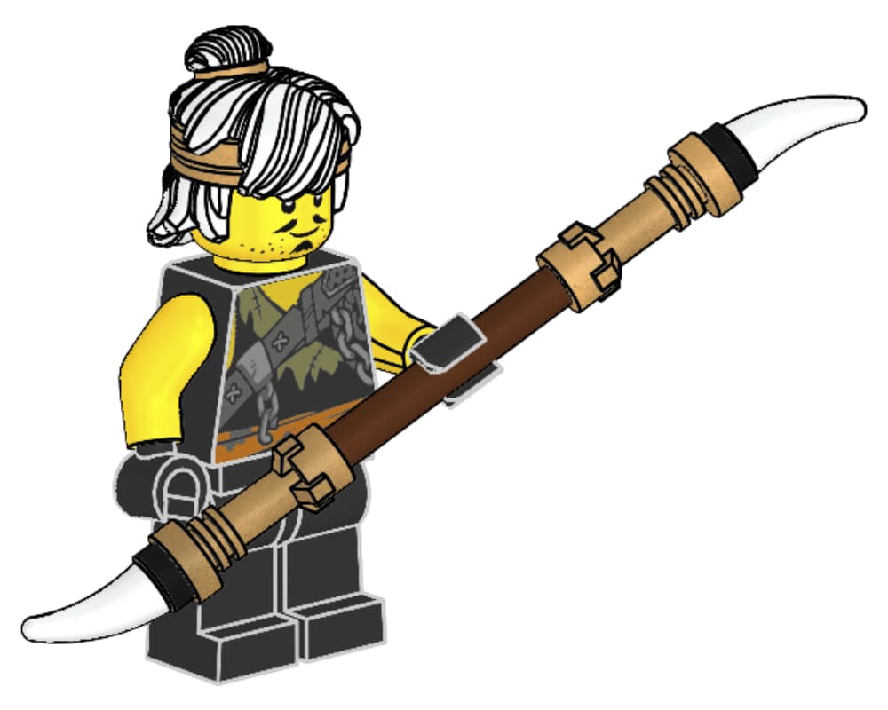 LEGO sættet Young Wu
