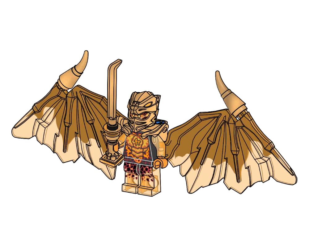 LEGO sættet Golden Dragon Cole