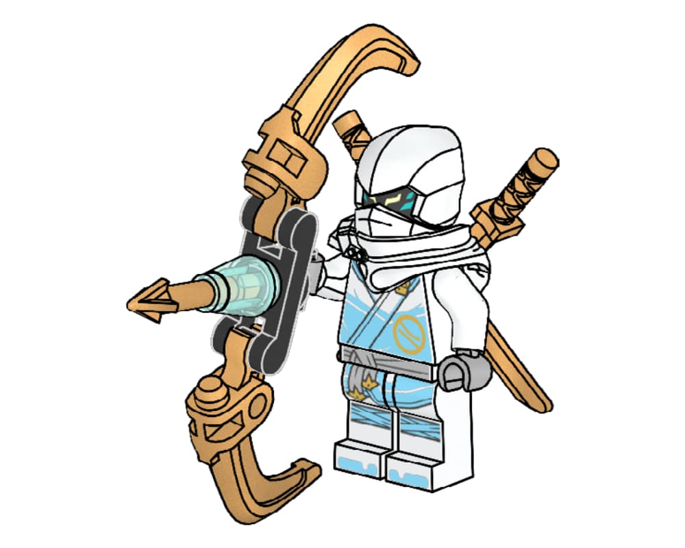 LEGO sættet Zane