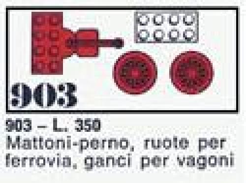 LEGO sættet Train Wheels and Couplers