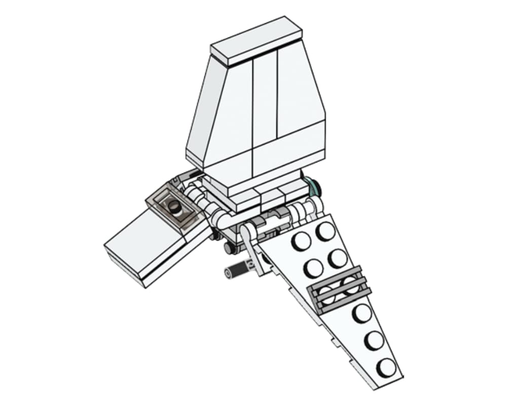 LEGO sættet Imperial Shuttle