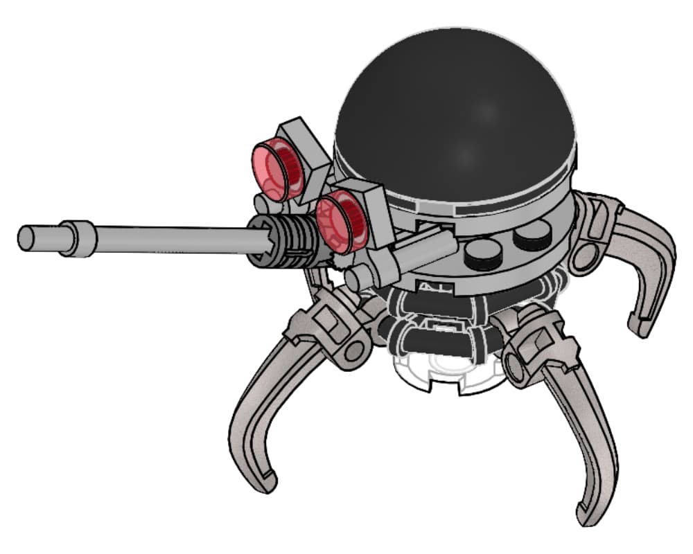LEGO sættet Dwarf Spider Droid