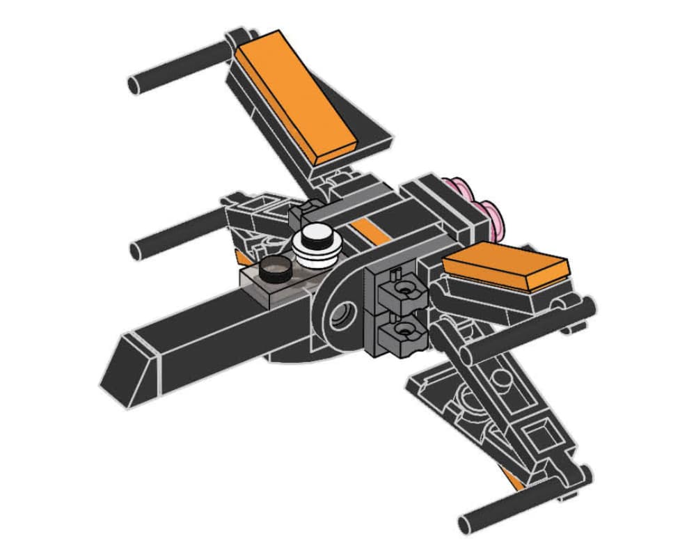 LEGO sættet Poe Dameron's X-Wing