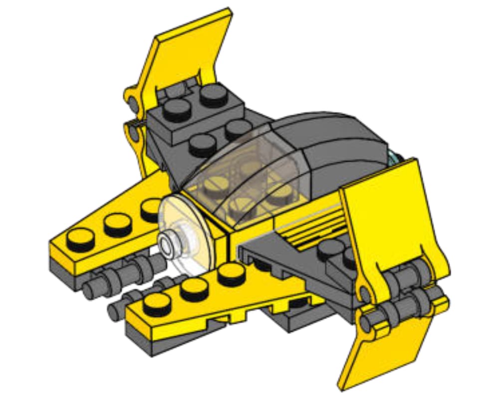 LEGO sættet Jedi Interceptor