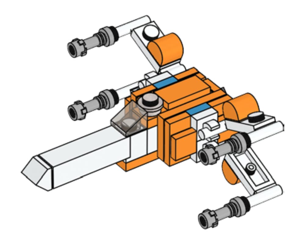 LEGO sættet Resistance X-Wing