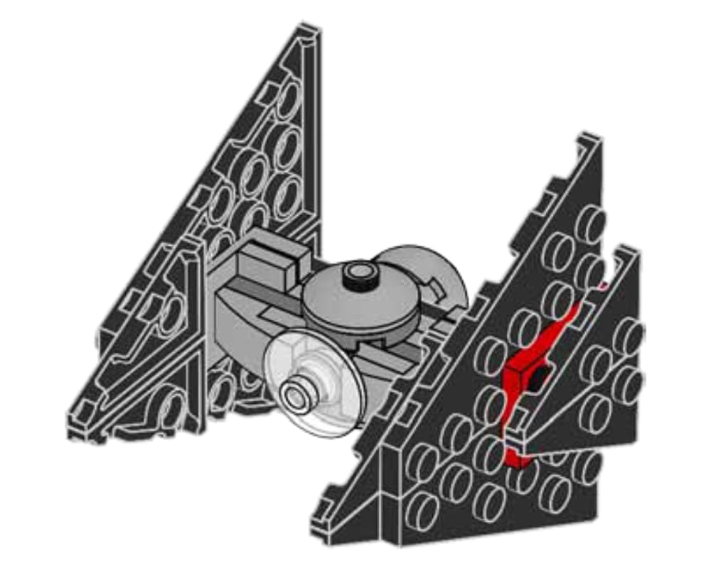 LEGO sættet Sith Eternal TIE Dagger