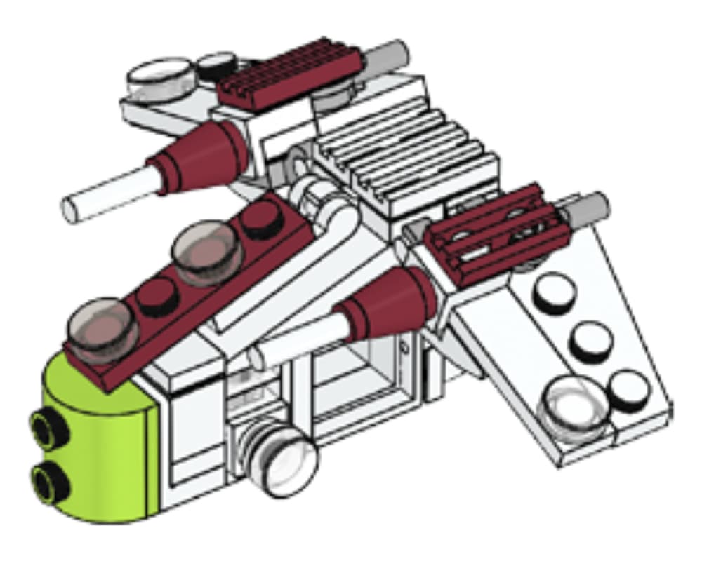 LEGO sættet Republic Gunship