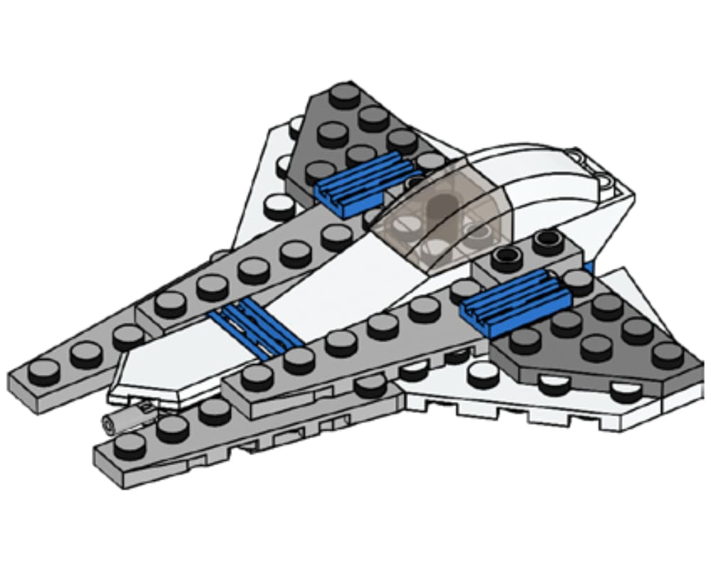 LEGO sættet Mandalorian Starfighter