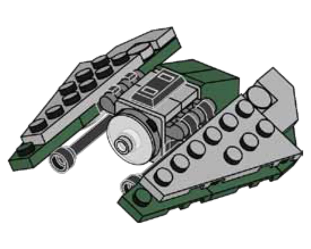 LEGO sættet Yoda's Jedi Starfighter