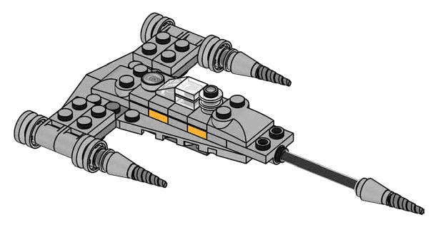 LEGO sættet The Mandalorian's N-1 Starfighter