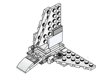 LEGO sættet Imperial Shuttle