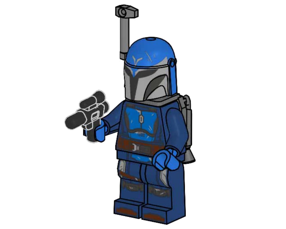 LEGO sættet Mandalorian Nite Owl