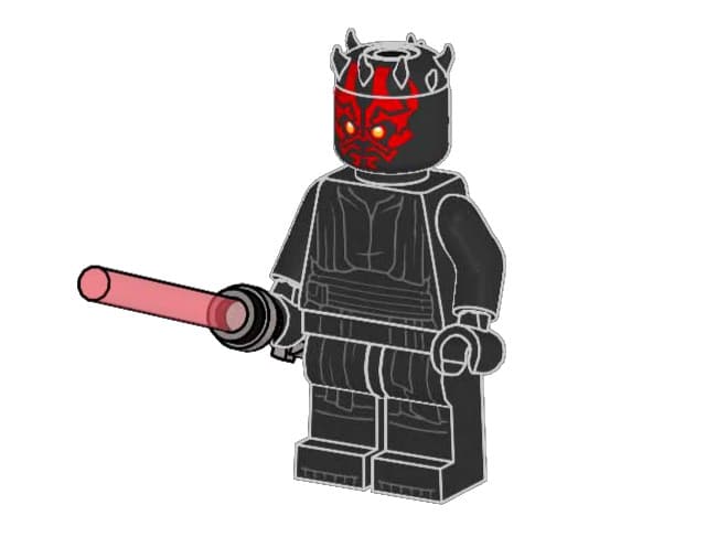 LEGO sættet Darth Maul