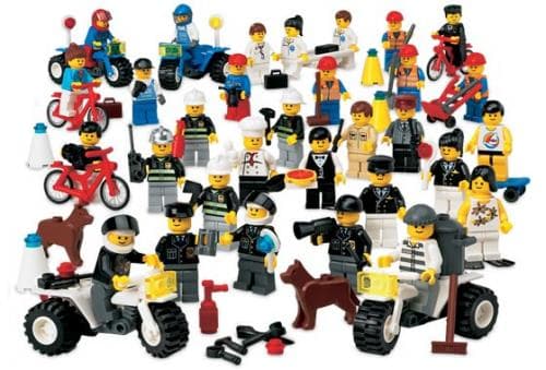 LEGO sættet Community Workers