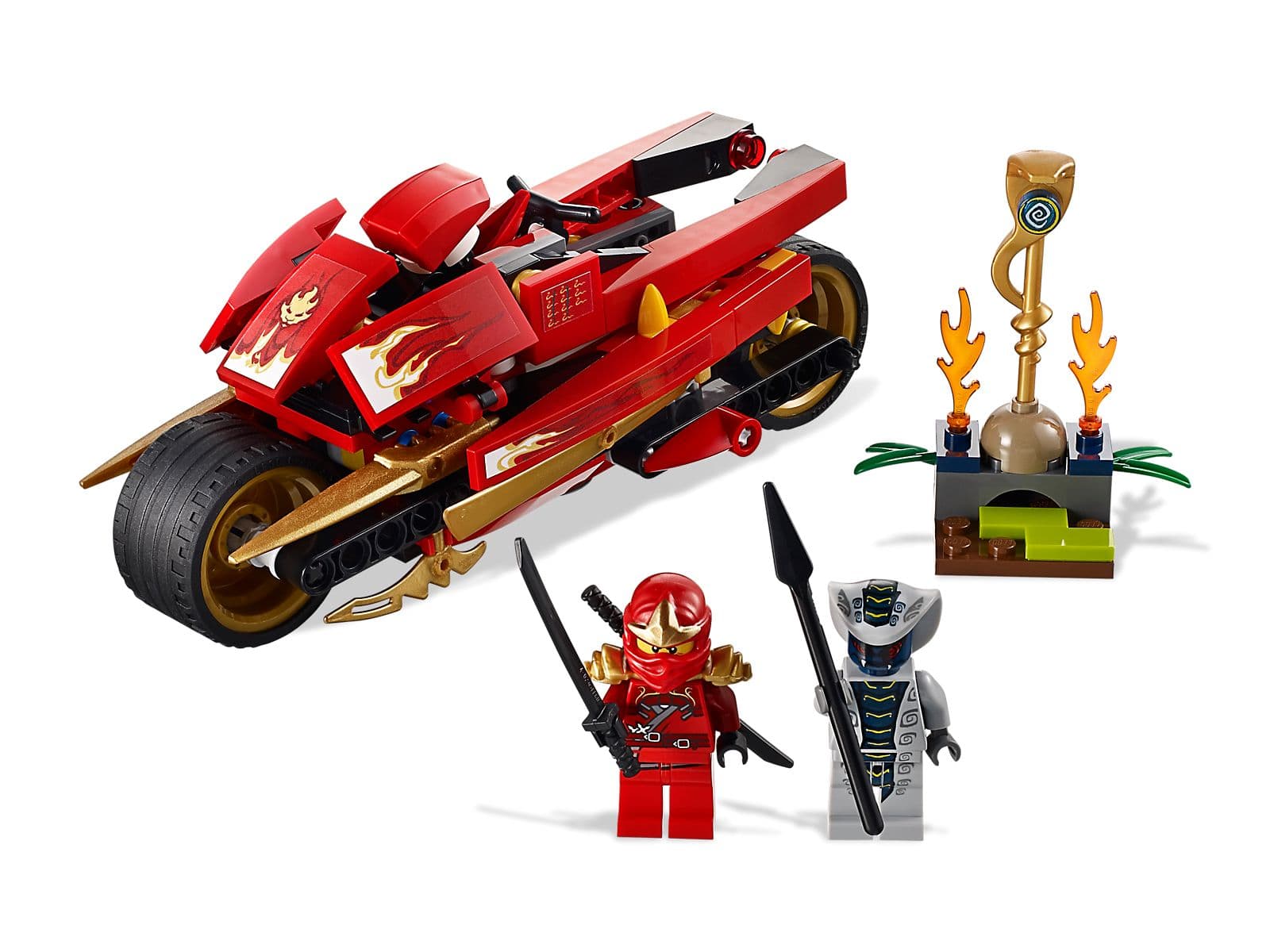 LEGO sættet Kai's Blade Cycle