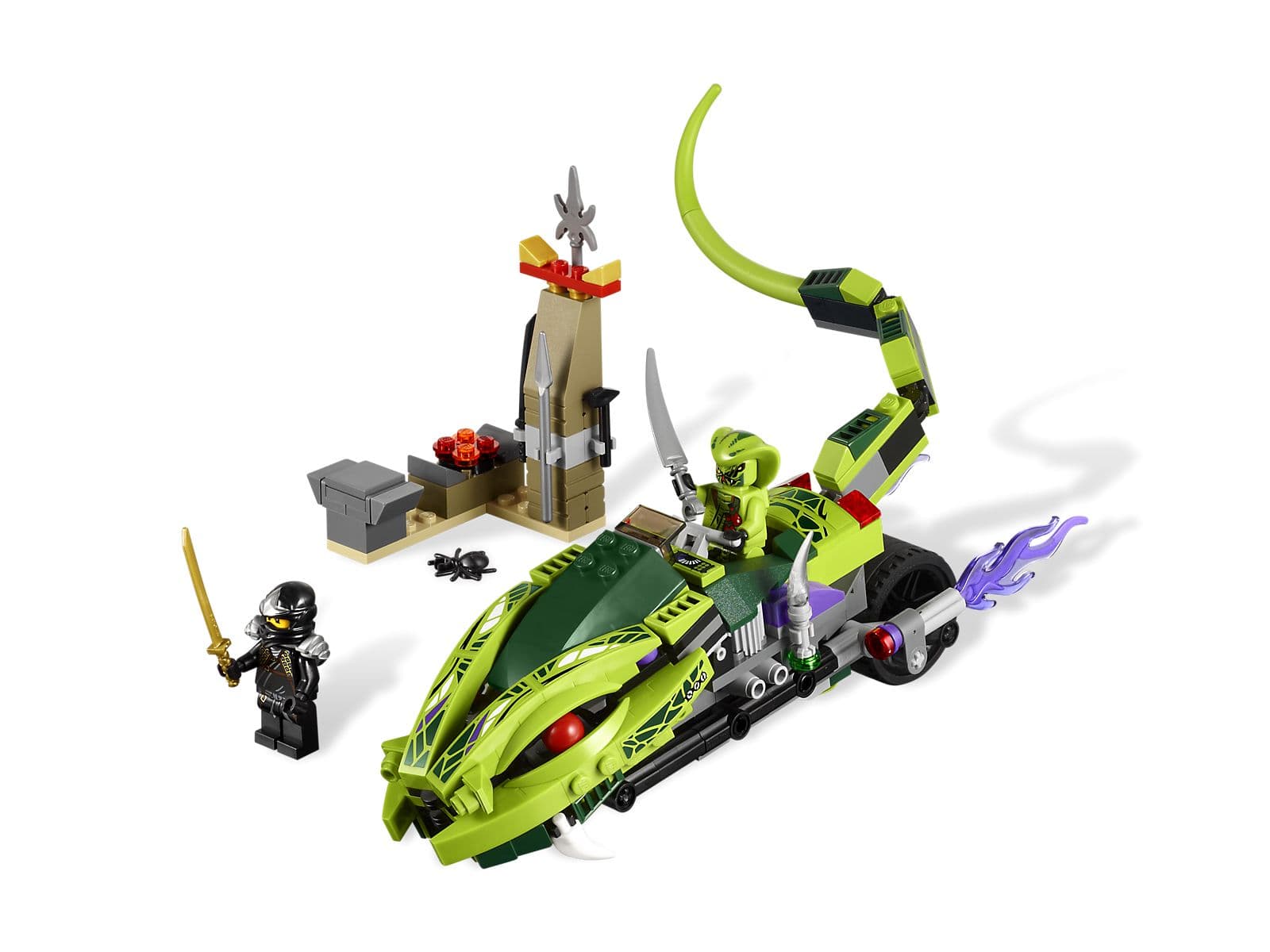 LEGO sættet Lasha's Bite Cycle