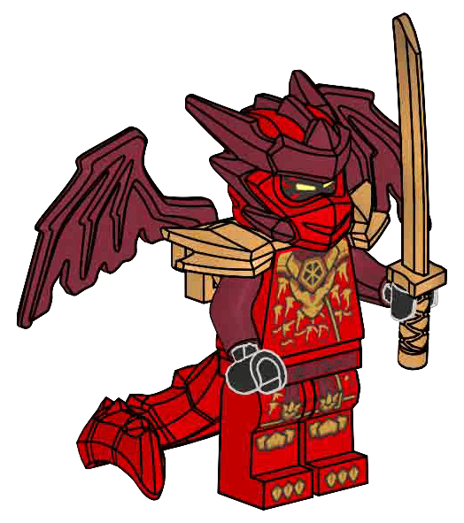 LEGO sættet Kai - Draconus Form