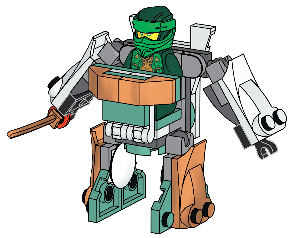 LEGO sættet Lloyd with Mech