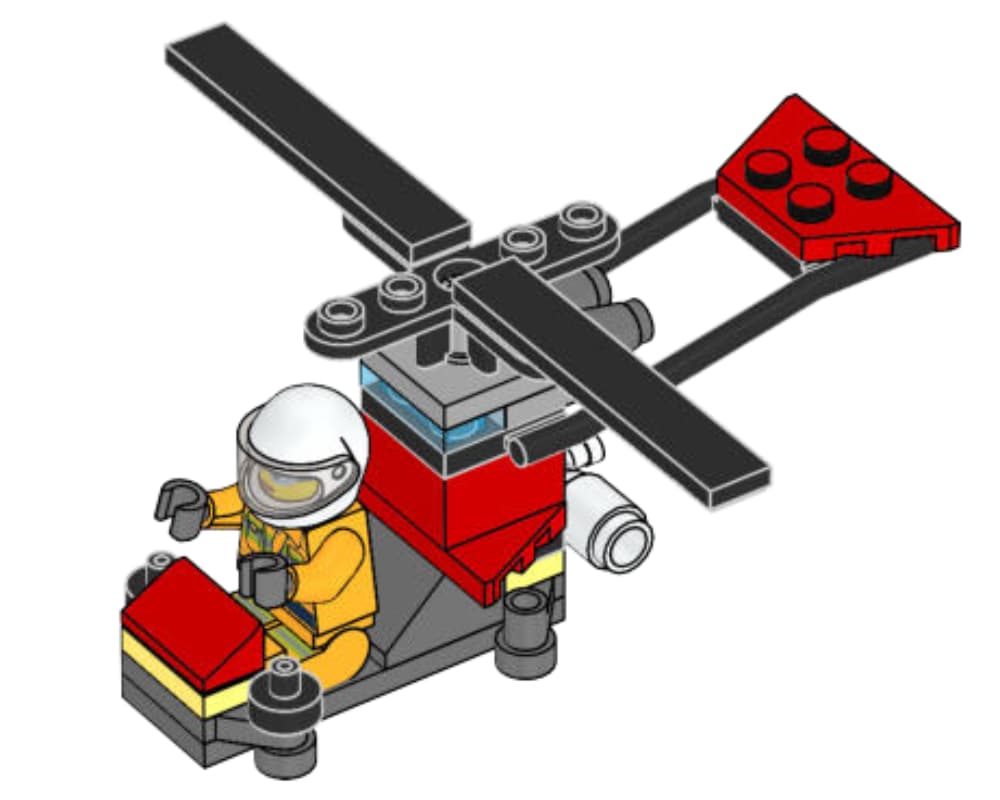 LEGO sættet Gyrocopter