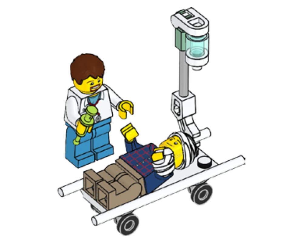 LEGO sættet Doctor and Patient