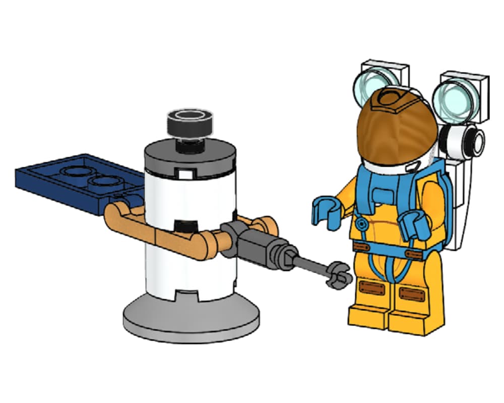 LEGO sættet Sally Stardust's Satellite