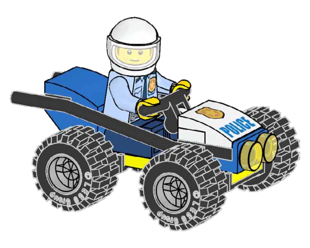 LEGO sættet Police Buggy