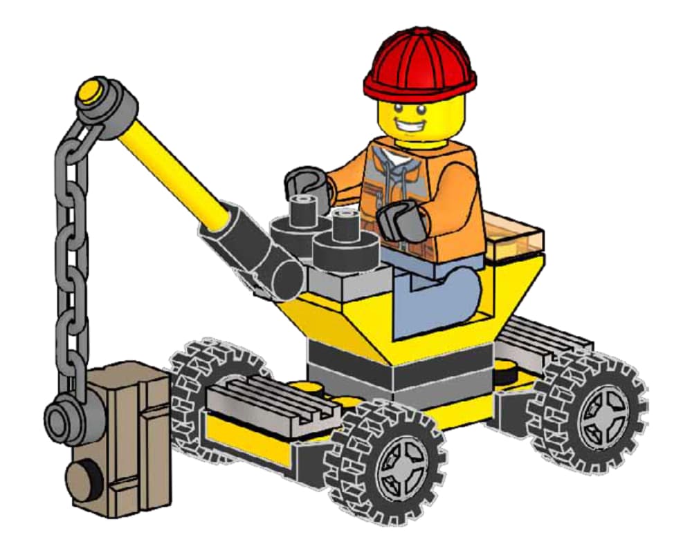 LEGO sættet Mini Crane