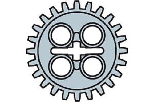 LEGO sættet 24 Tooth Gears (Pack of 50)